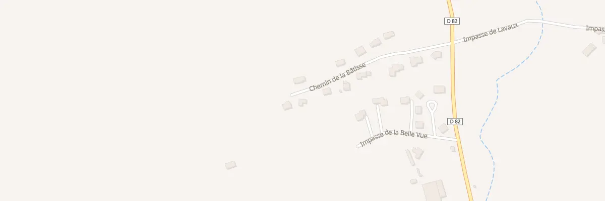 Plan du 5979 La Batisse à Saint-Sauves-d’Auvergne