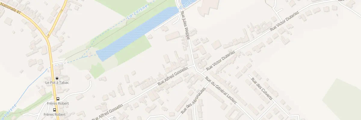 Plan du 45 Rue Alfred Gosselin à Beuvry