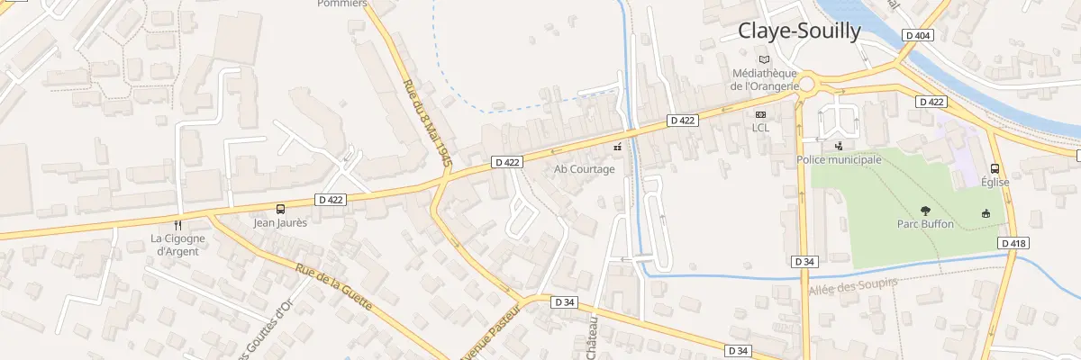Plan du 46 Rue Jean Jaurès à Claye-Souilly