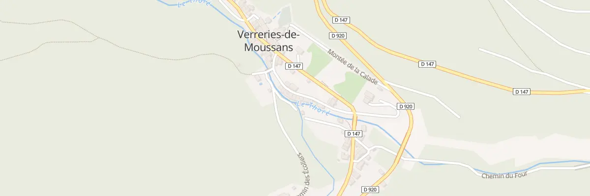 Plan du 5123 Le Village à Verreries-de-Moussans