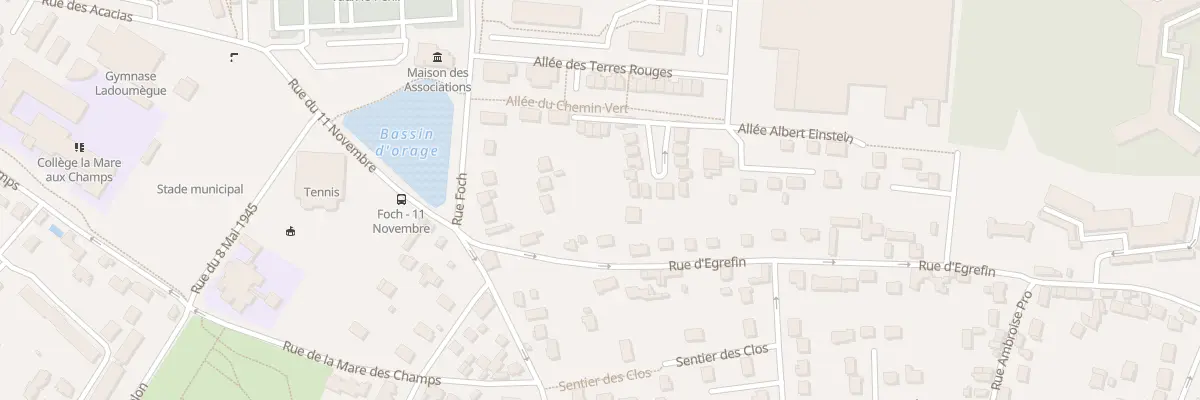 Plan du 311B Rue d’Egrefin à Vaux-le-Pénil