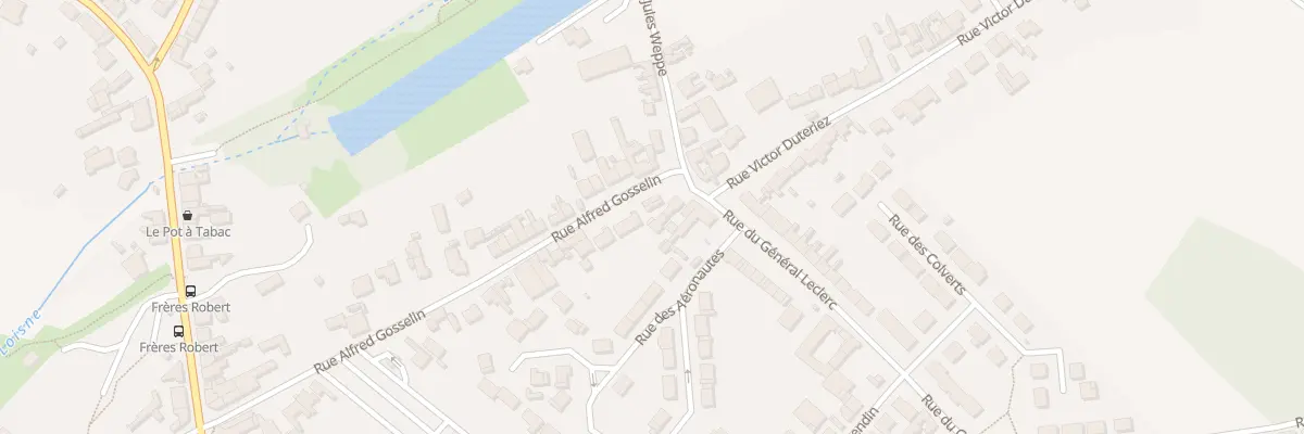 Plan du 34 Rue Alfred Gosselin à Beuvry