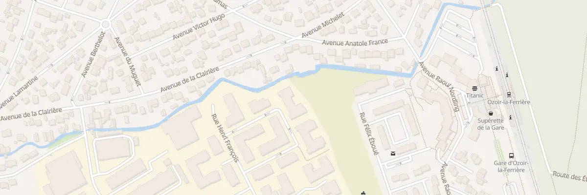 Plan du 8A Rue Bonaparte à Ozoir-la-Ferrière
