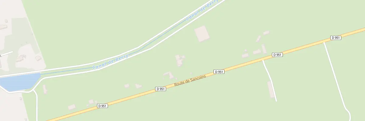 Plan du 682 Rte de Sancoins à Charenton-du-Cher