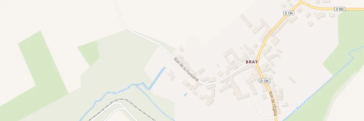 Plan du 28 Rue de la Fontaine à Rully
