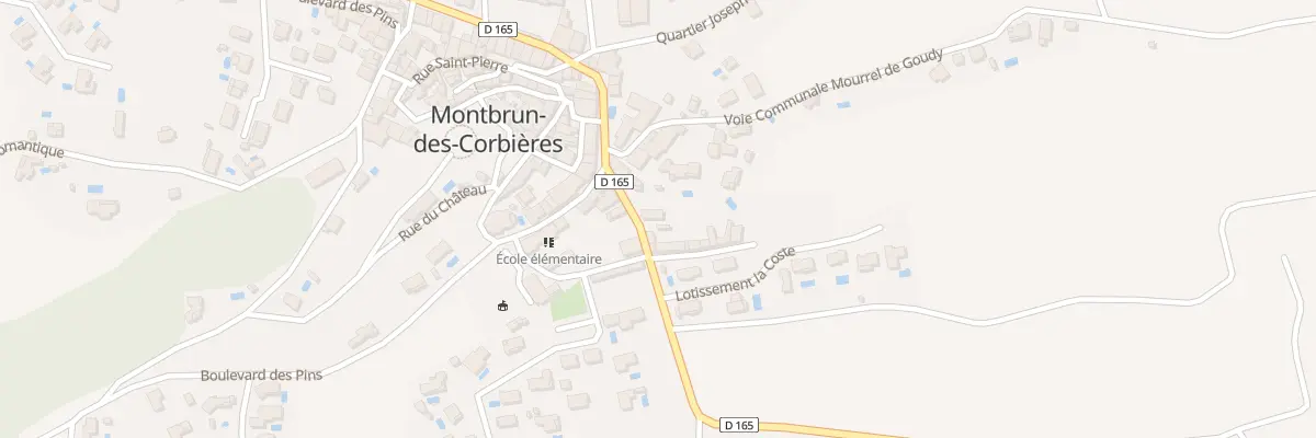 Plan du 6 Av des Corbières à Montbrun-des-Corbières
