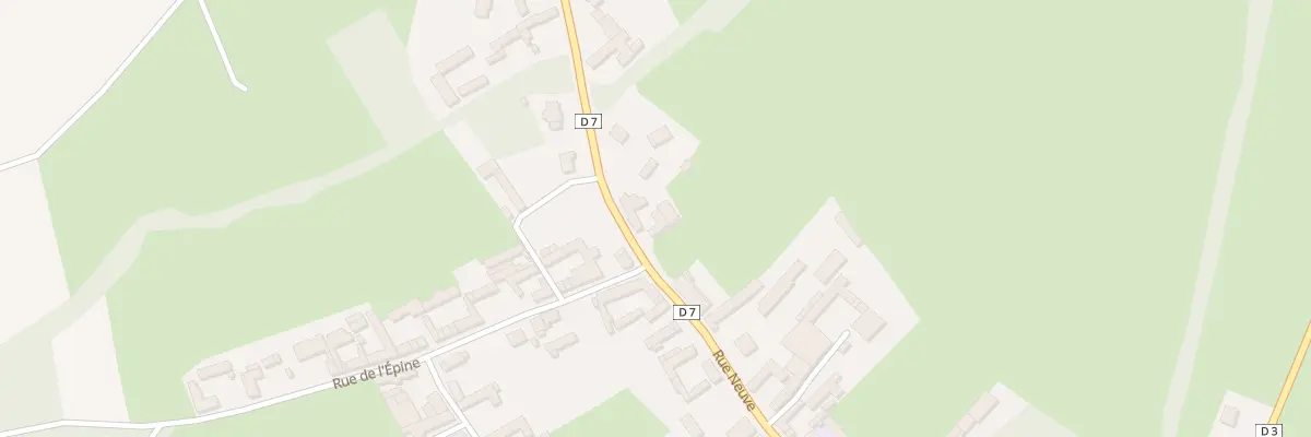 Plan du 30 Rue Neuve à Ransart
