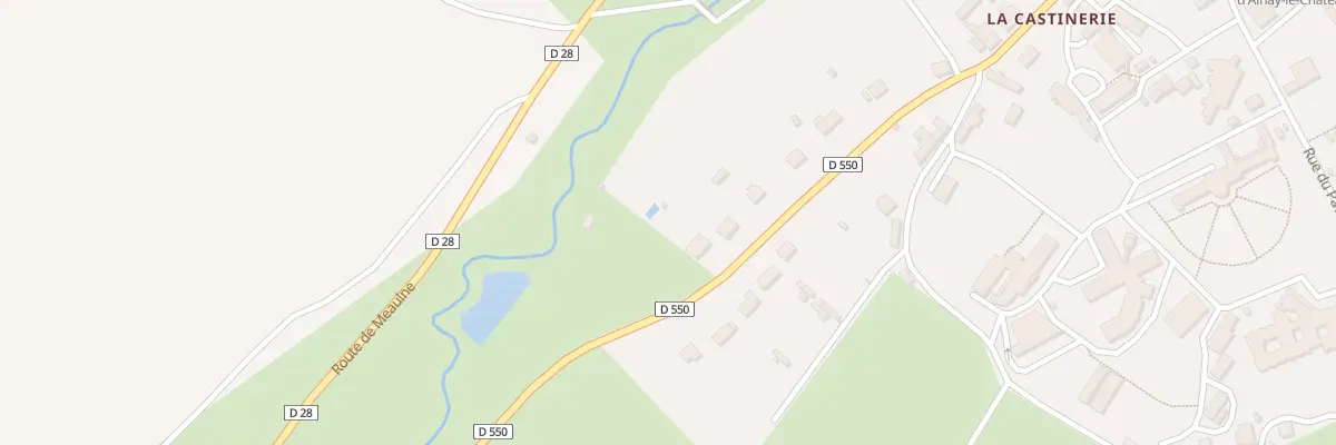Plan du 14 Rte de l’Avignon à Ainay-le-Château