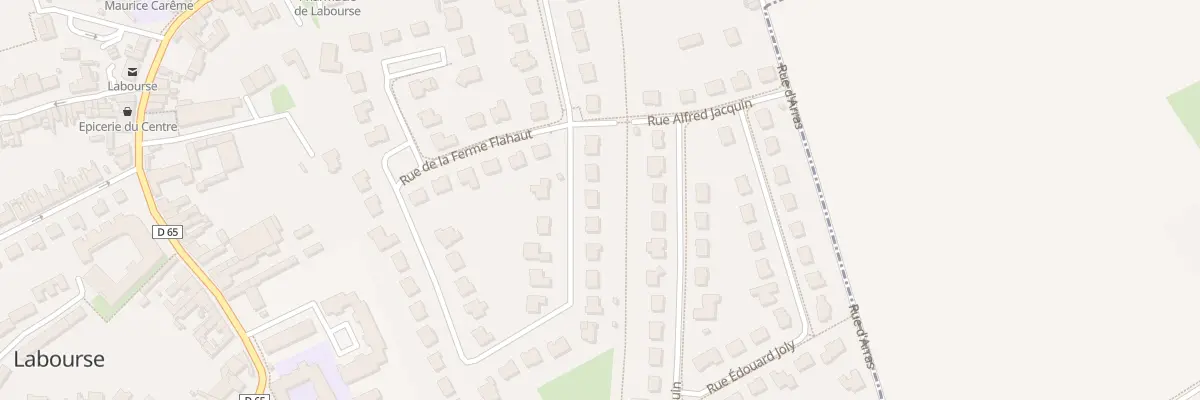 Plan du 17 Rue de la Distillerie à Labourse