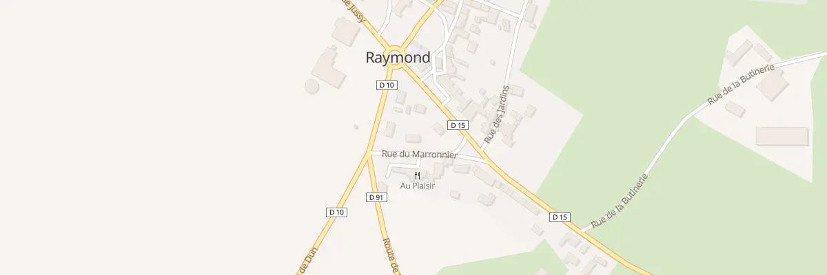 Plan du 1 Rue du Marronnier à Raymond