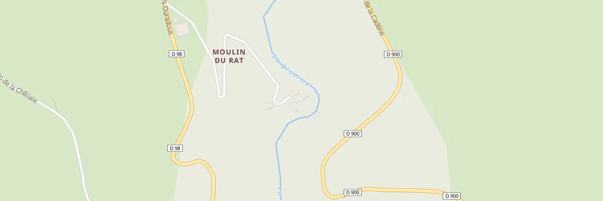 Plan du 5101 Moulin du Rat à Brommat