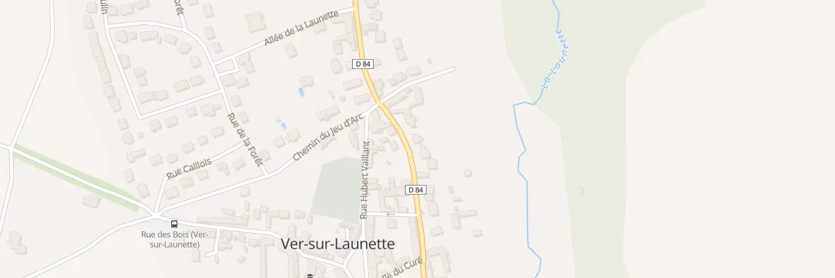 Plan du 38 Rue des Bons Voisins à Ver-sur-Launette