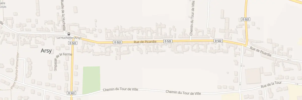 Plan du 45 Rue de Picardie à Arsy