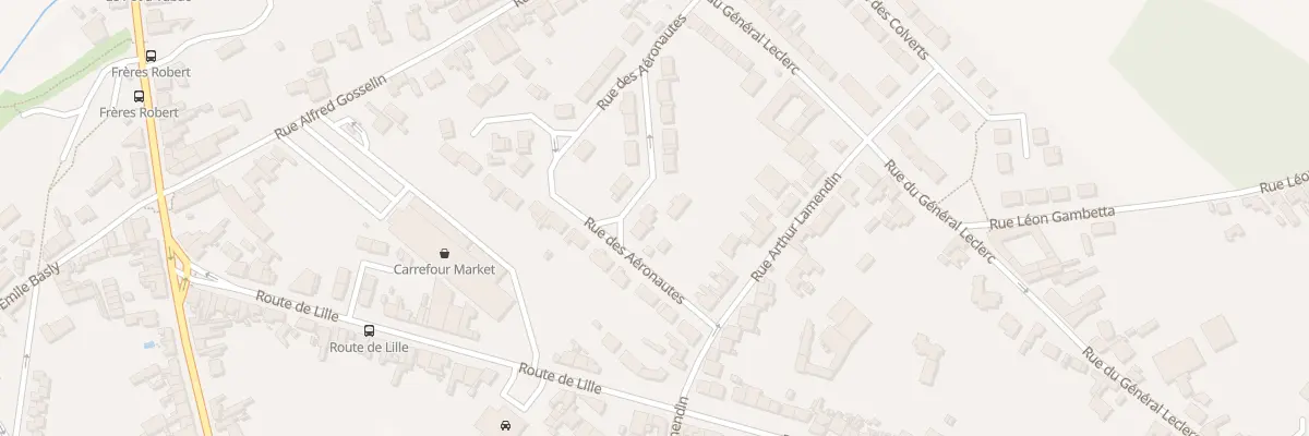 Plan du 13 Rue des Frères Montgolfier à Beuvry