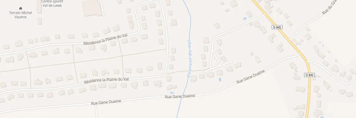Plan du 438 Res la Plaine du Val à Lestrem