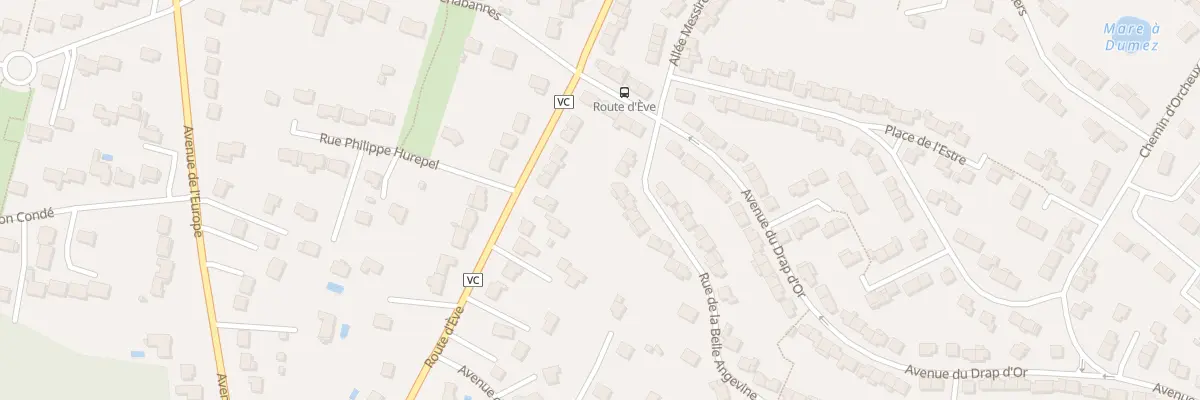 Plan du 6 Rue Belle Angevine à Dammartin-en-Goële