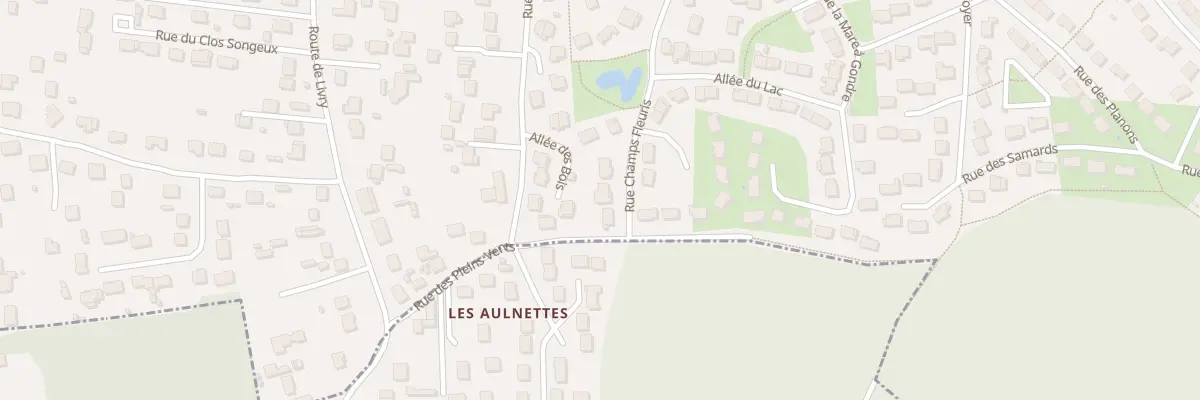 Plan du 35 Rue des Champs Fleuris à Vaux-le-Pénil