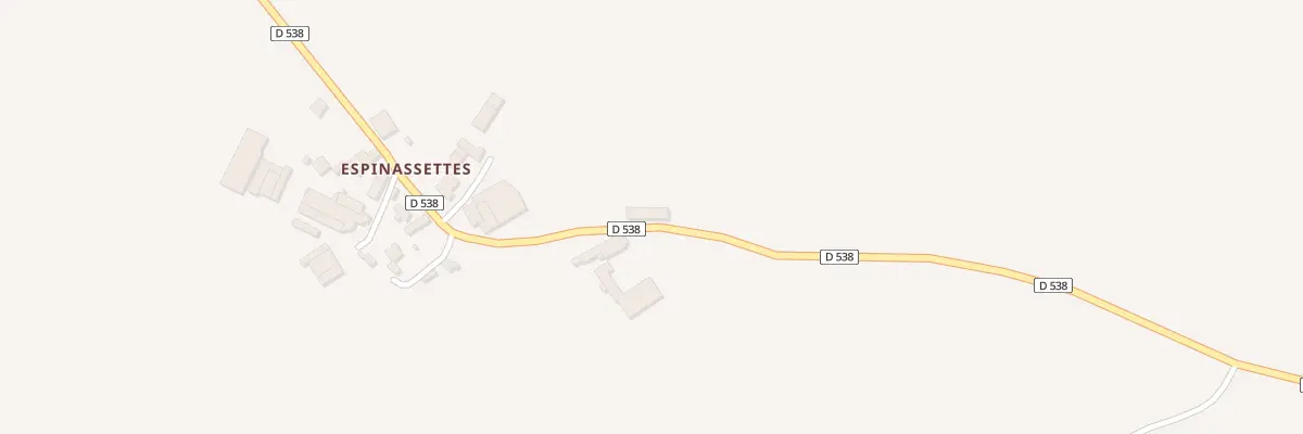 Plan du 5342 Espinassettes à Galgan