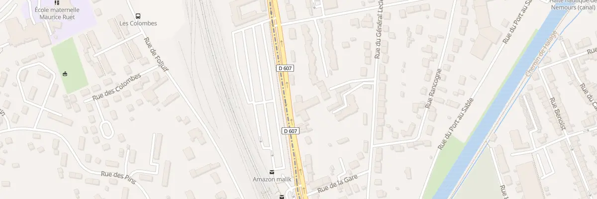 Plan du 34 Av Carnot à Nemours