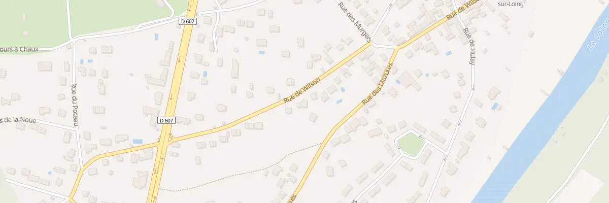 Plan du 44 Rue Wilson à Grez-sur-Loing