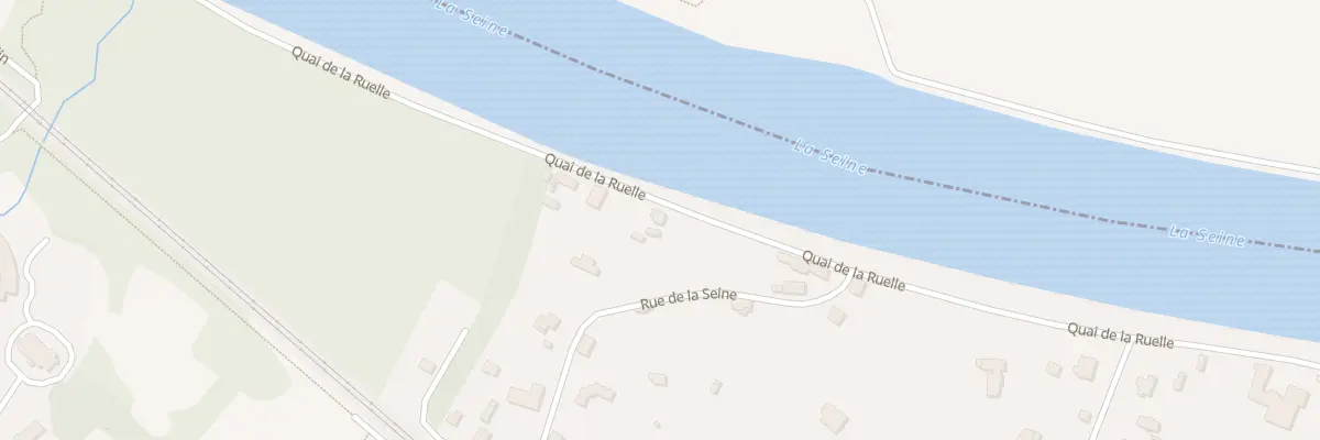 Plan du 21 Quai de la Ruelle à Bois-le-Roi