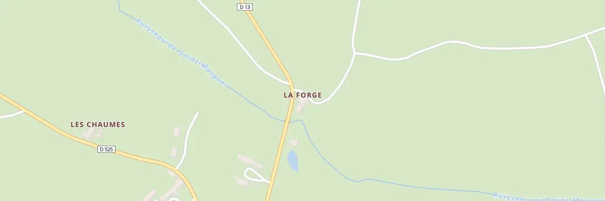 Plan du 5058 Au Moulin à Saint-Maigner