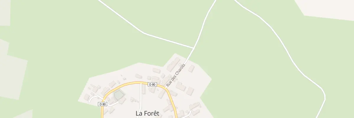 Plan du 5067 La Foret à Cisternes-la-Forêt