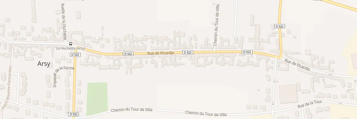 Plan du 41 Rue de Picardie à Arsy