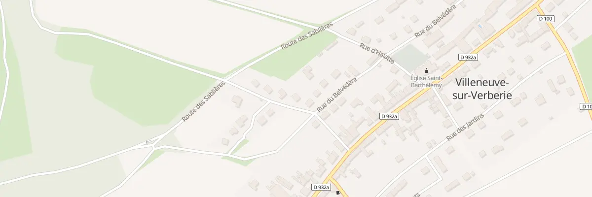 Plan du 8 Rue des Sablons à Villeneuve-sur-Verberie