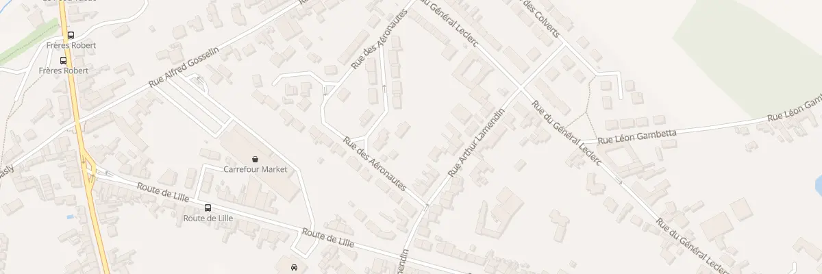 Plan du 11 Rue des Frères Montgolfier à Beuvry
