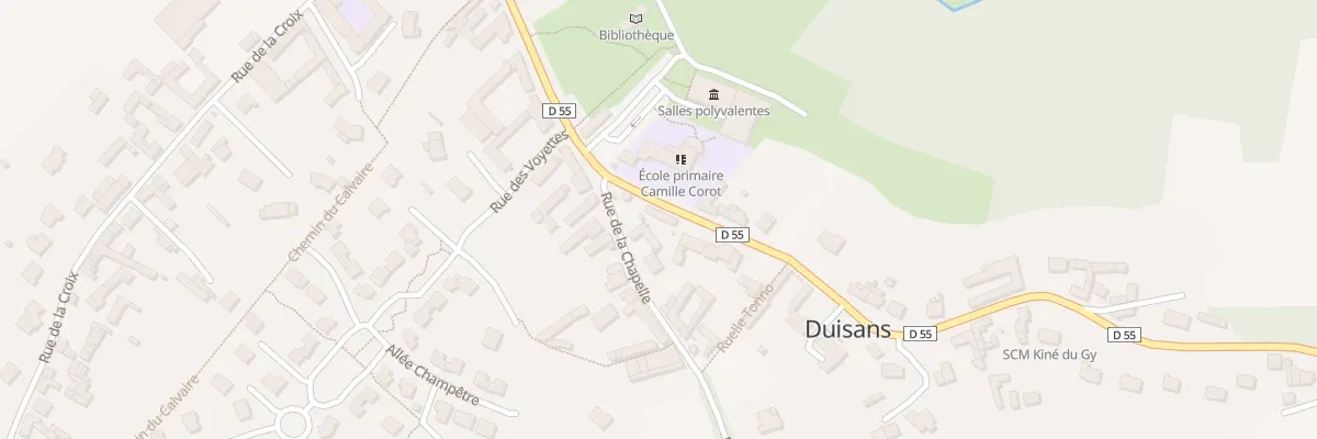 Plan du 2 Rue de la Fontaine à Duisans