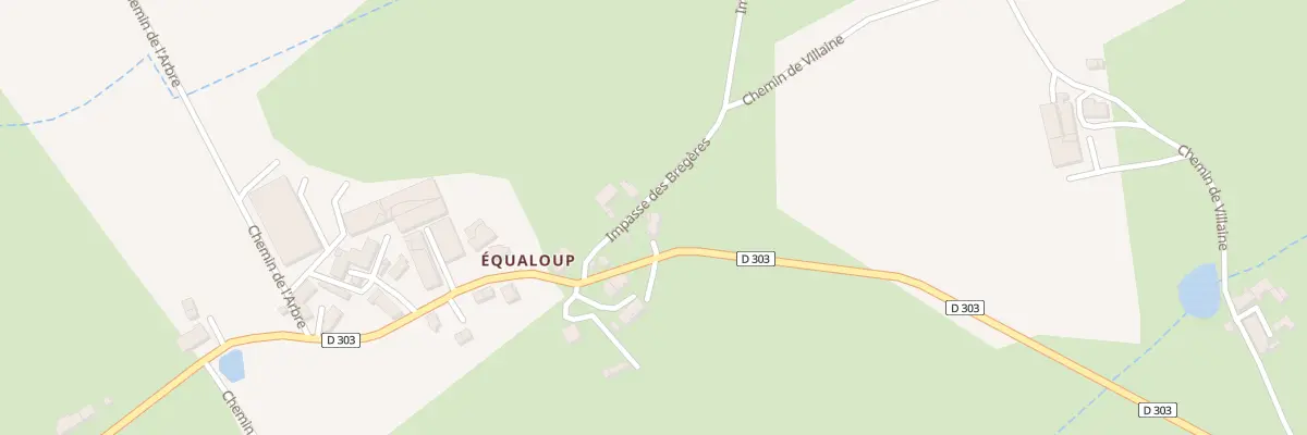 Plan du 28 Equaloup à Verneix