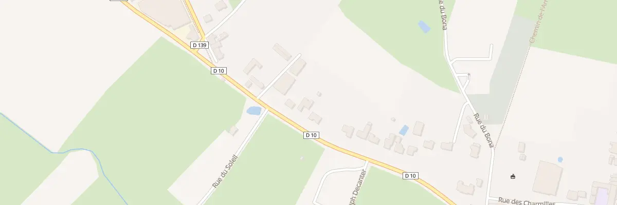 Plan du 628 Rue de la Gare à Boeschepe
