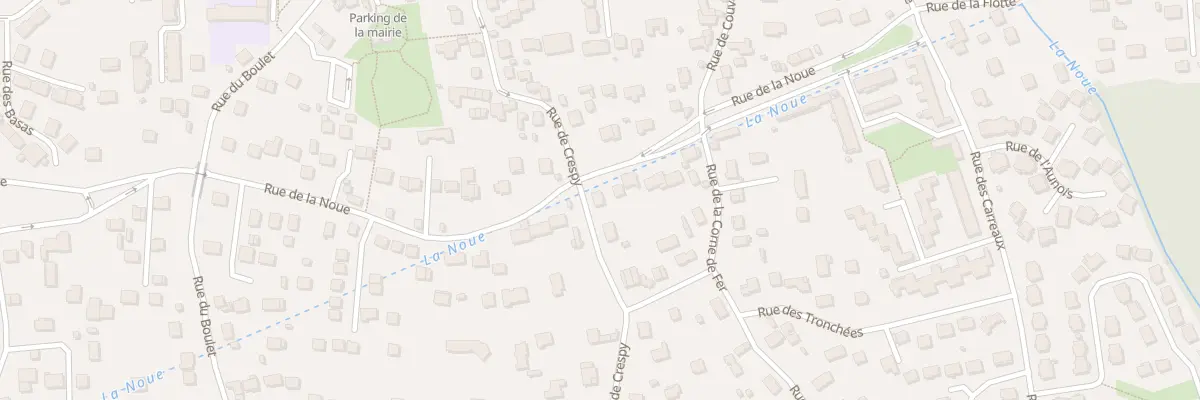 Plan du 29 Rue de Crespy à Vaux-le-Pénil