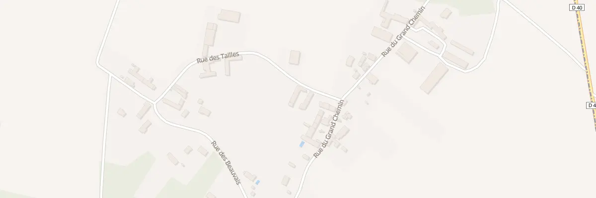 Plan du 3 Rue des Tailles à Treilles-en-Gâtinais