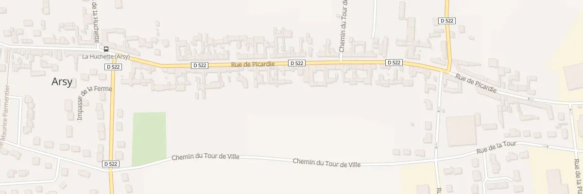 Plan du 39B Rue de Picardie à Arsy