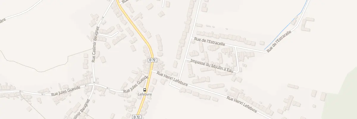 Plan du 59 Rue des Castors à Beuvry
