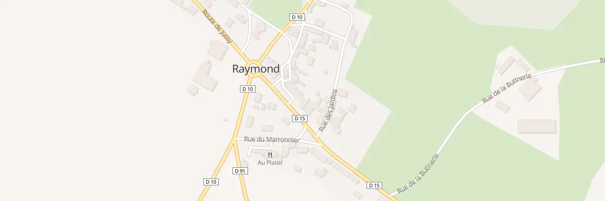 Plan du 5 Rte de Cornusse à Raymond