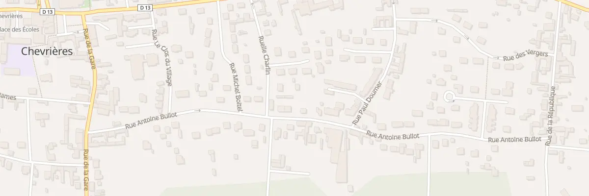 Plan du 331 Rue Antoine Bullot à Chevrières