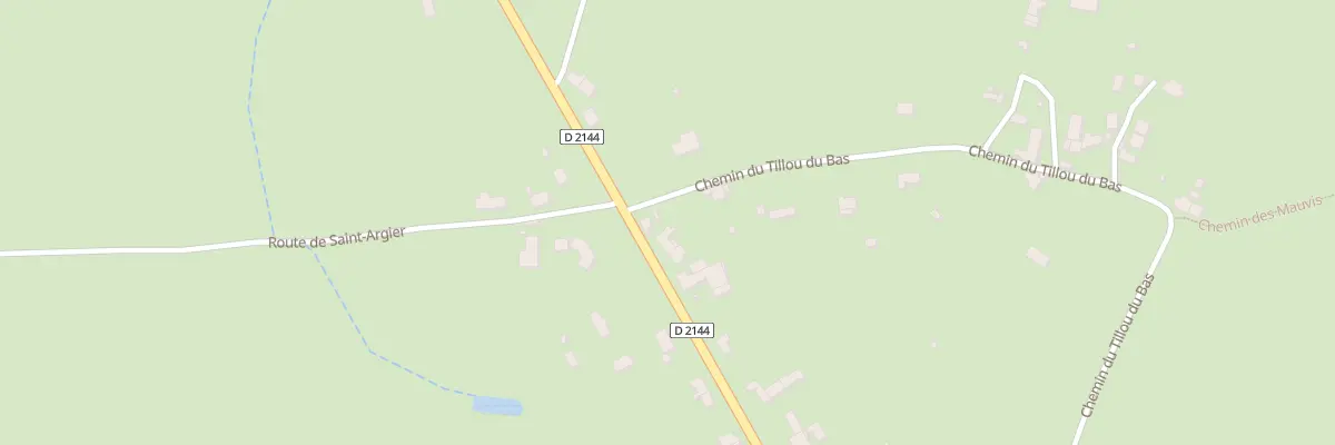 Plan du 2312 Rte de Montluçon à Durdat-Larequille