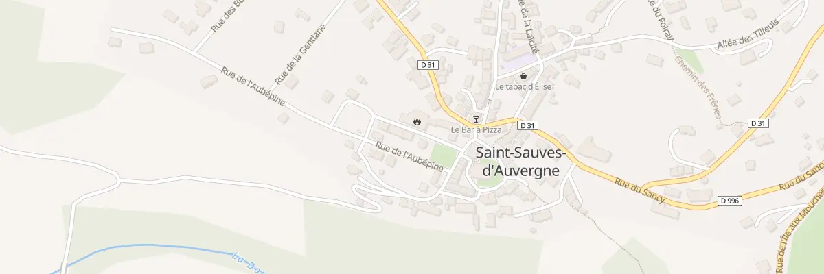 Plan du 5020 Saint Sauves à Saint-Sauves-d’Auvergne
