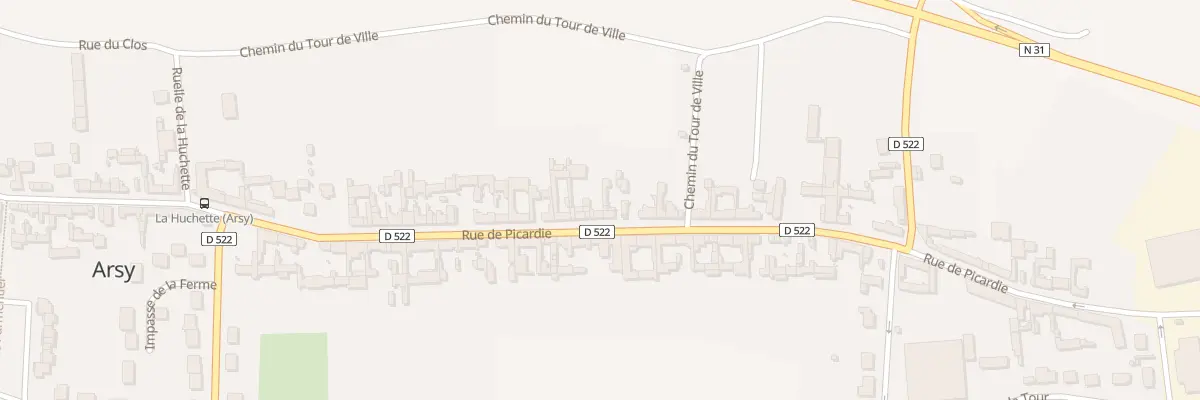 Plan du 48 Rue de Picardie à Arsy