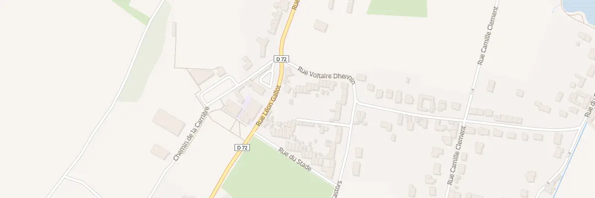 Plan du 32 Rue Voltaire Dhennin à Beuvry