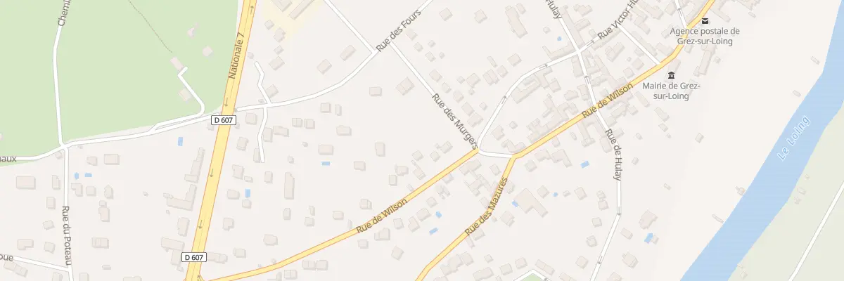 Plan du 35 Rue Wilson à Grez-sur-Loing