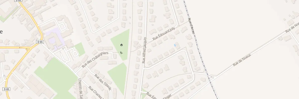 Plan du 30 Rue Edouard Joly à Labourse