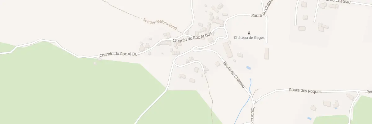 Plan du 85 Che de la Basse Marche à Montrozier