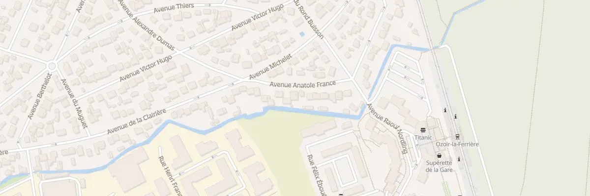 Plan du 14 Av Anatole France à Ozoir-la-Ferrière