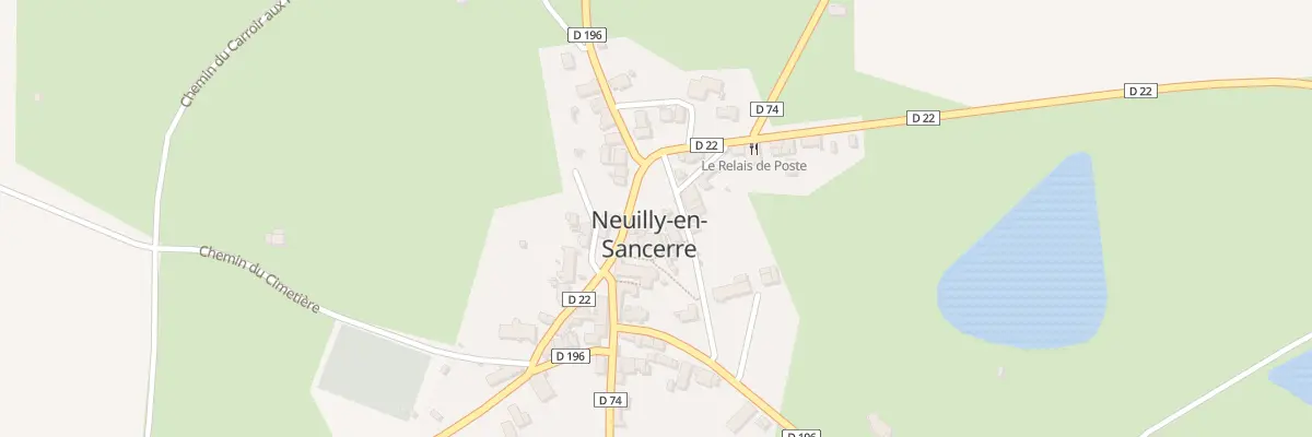 Plan du 70 Rue du Lavoir à Neuilly-en-Sancerre
