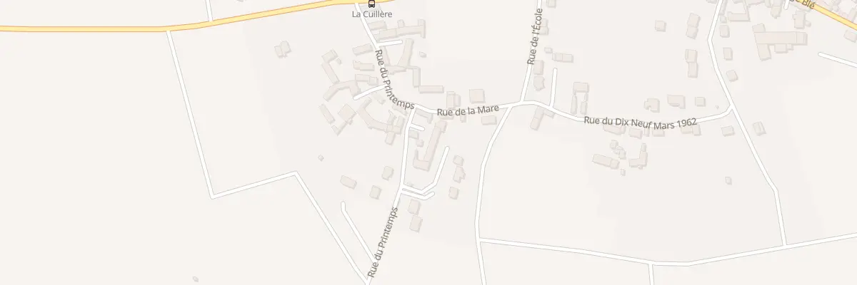 Plan du 173 La Cuillere à Bougligny
