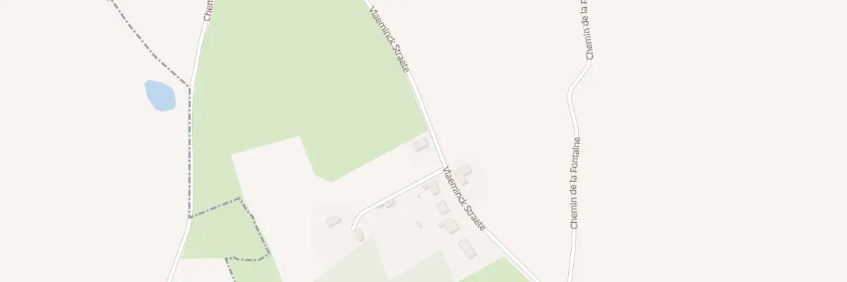 Plan du 546 Vc Vlaeminck Straete à Berthen